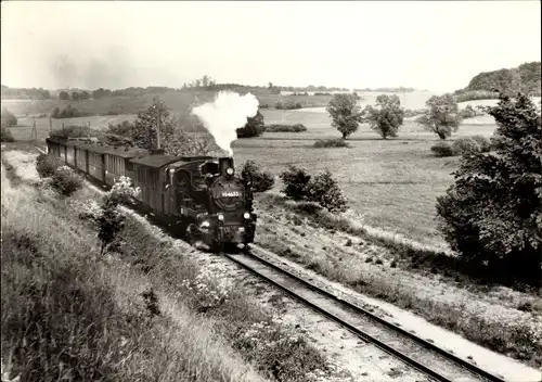 Ak Serams Insel Rügen, Schmalspurbahn Putbus nach Göhren, Lokomotive 99 4633