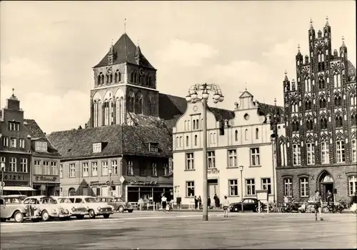 Ak Hansestadt Greifswald, Platz der Freundschaft