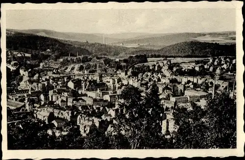 Ak Aue im Erzgebirge Sachsen, Teilansicht