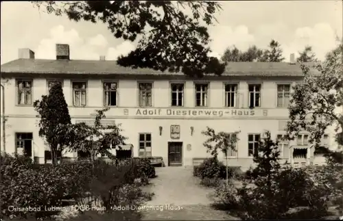 Ak Ostseebad Lubmin Vorpommern, FDGB Ferienheim Adolf Diesterweg Haus