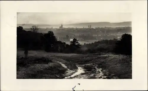 Ak Naumburg an der Saale, Panorama von Osten