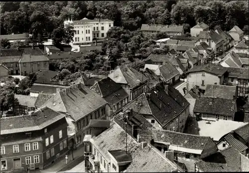 Ak Neustrelitz in Mecklenburg, Blick vom Turm der Stadtkirche