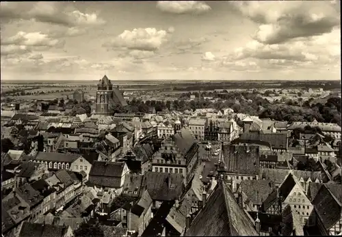 Ak Hansestadt Greifswald, Panorama