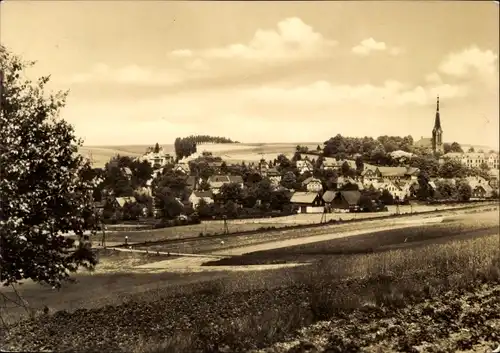 Ak Hohndorf im Erzgebirgsvorland, Teilansicht