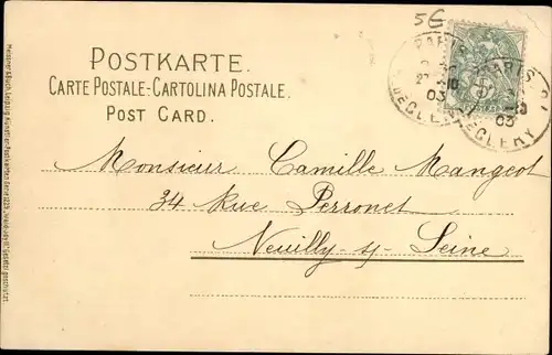 Künstler Ak Wald Idyll, Hirsche am Wasser, Berge