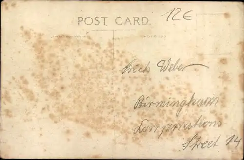 Ak Birmingham West Midlands England, Corporation Street