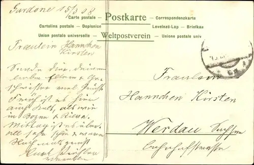 Künstler Litho Strützel, O., Gardone Riviera Lombardia, Segelpartie