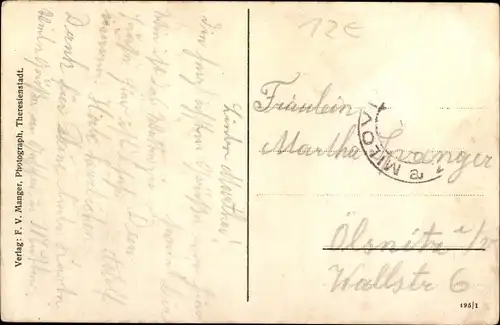 Ak Milovice nad Labem Milowitz Mittelböhmen