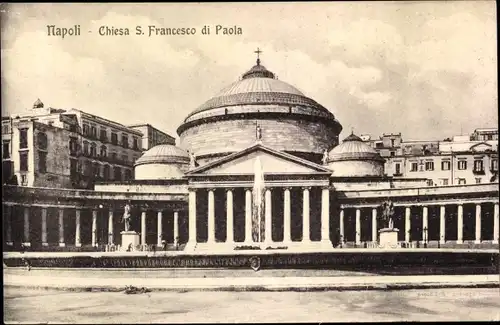 Ak Napoli Neapel Campania, Chiesa S. Francesco di Paola