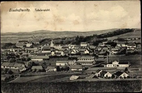 Ak Horšovský Týn Bischofteinitz Region Pilsen, Totalansicht