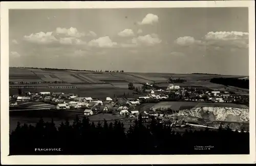 Ak Prachovice bei Třemošnice Tremoschnitz Region Pardubice, Gesamtansicht