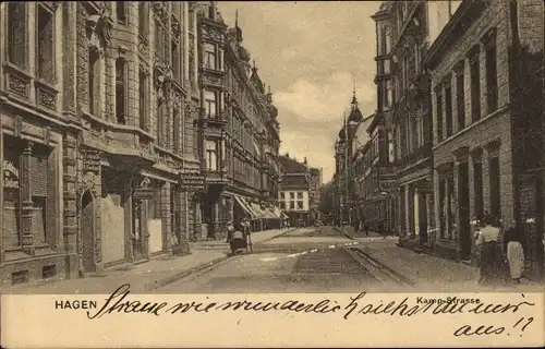 Ak Hagen in Westfalen, Kampstraße