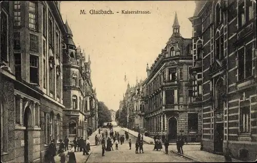 Ak Mönchengladbach am Niederrhein, Kaiserstraße