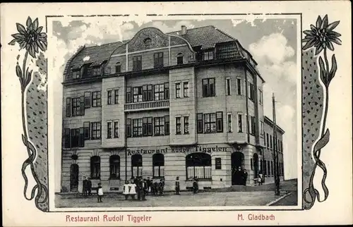 Ak Mönchengladbach am Niederrhein, Restaurant Rudolf Tiggeler