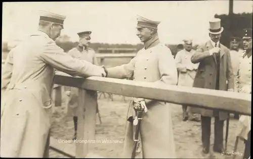 Ak Kronprinz Wilhelm von Preußen in Westend