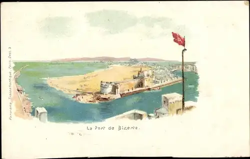 Litho Bizerte Tunesien, Le Port