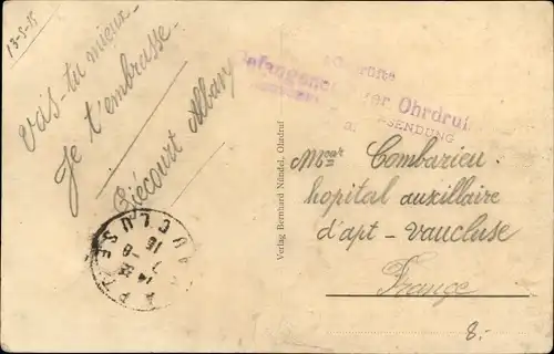 Ak Ohrdruf in Thüringen, Marktstraße, Geschäfte