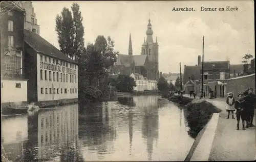 Ak Aerschot Aarschot Flandern Flämisch Brabant, Demer en Kerk