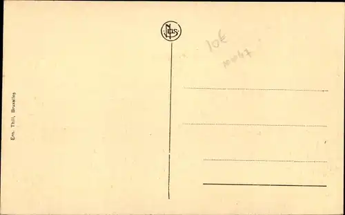 Ak Duinbergen Knokke Heist Westflandern, Groupe de villas