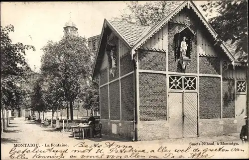 Ak Montaigu Scherpenheuvel Flämisch Brabant, La Fontaine