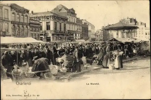 Ak Charleroi Wallonien Hennegau, Le Marche