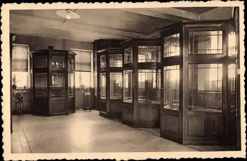 Ak Heusden Zolder Flandern Limburg, Kostschool der Ursulinen, Muziekzaal, Innenansicht