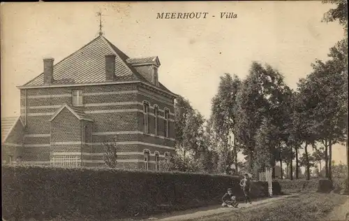 Ak Meerhout Flandern Antwerpen, Villa