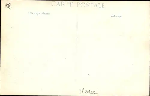 Ak Marokko, El Graar, Le Camp de la Colonne