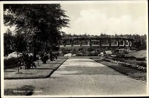 Ak Schiedam Südholland Niederlande, Julianapark