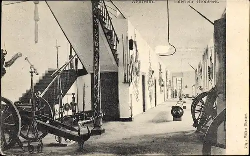 Ak Arnhem Gelderland Niederlande, Interieur Bronbeek