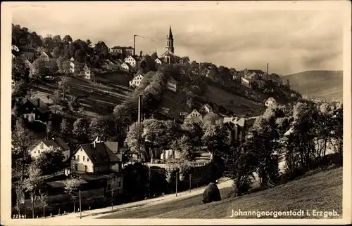 Ak Johanngeorgenstadt im Erzgebirge Sachsen, Gesamtansicht