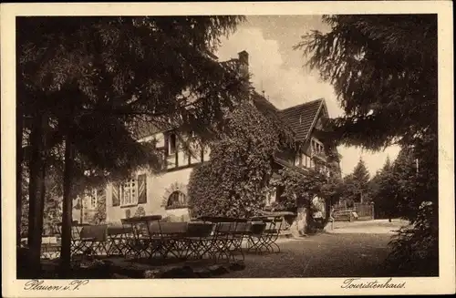 Ak Plauen im Vogtland, Touristenhaus