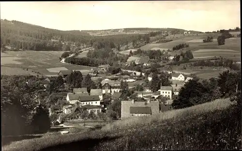 Ak Geising Altenberg im Erzgebirge, Totalansicht