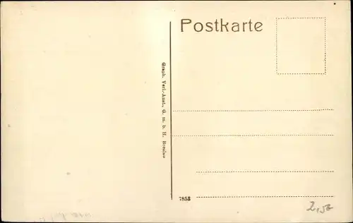 Ak Glauchau in Sachsen, Partie am Schloss