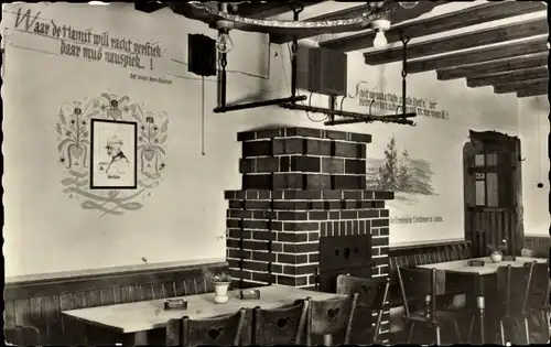 Ak Kirchberg in Sachsen, HO Gaststätte Anton Günther Berghaus