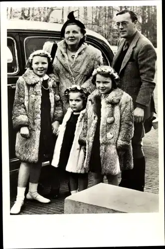 Ak Soestdijk, Geburtstag von Prinzessin Beatrix der Niederlande 1948, Juliana, Bernhard