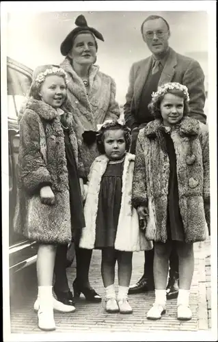 Ak Soestdijk, Geburtstag von Prinzessin Beatrix der Niederlande 1948, Juliana, Bernhard
