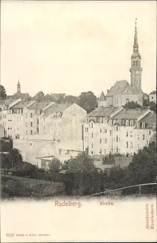 Ak Radeberg in Sachsen, Kirche