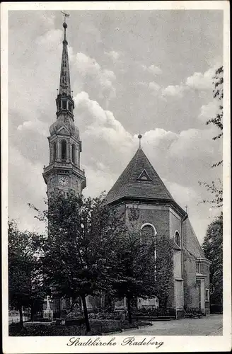 Ak Radeberg in Sachsen, Stadtkirche