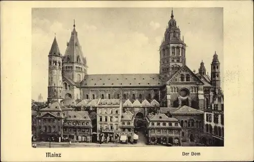 Ak Mainz am Rhein, Der Dom