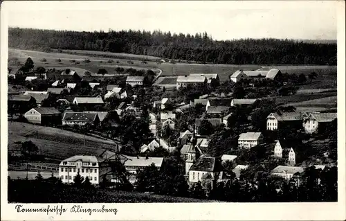 Ak Klingenberg im Erzgebirge Sachsen, Gesamtansicht vom Ort