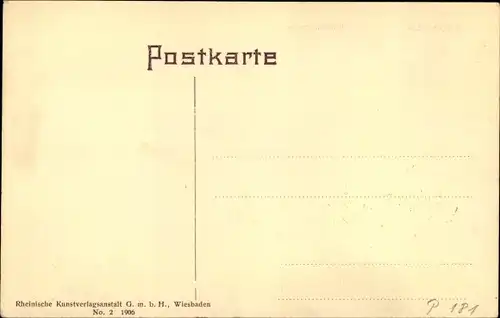 Ak Wiesbaden in Hessen, Rheinstraße, Zigarrengeschäft