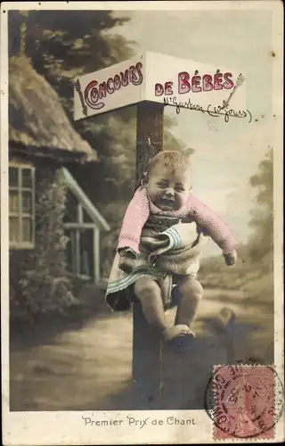 Ak Geburt, Concours de Bebes, Premier Prix de Chant, Baby