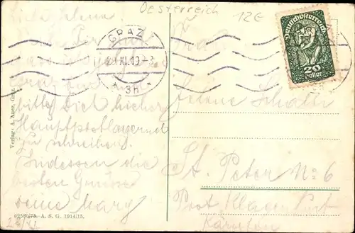 Ak Graz Steiermark, Murplatz und Franziskaner-Kirche