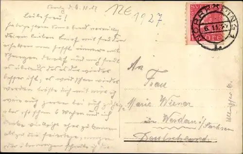 Ak Norrköping Schweden, Oscar Fredriks bro