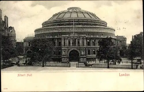 Ak London City England, Albert Hall