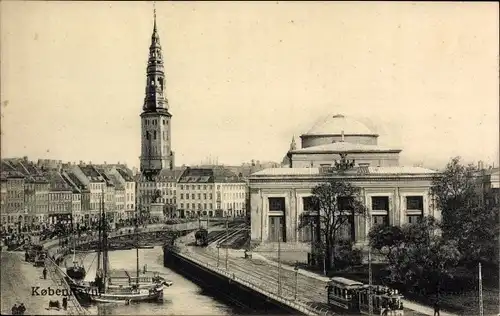 Ak København Kopenhagen Dänemark, Stadtansicht