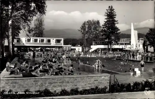 Ak Hallein in Salzburg, Neues Strandbad