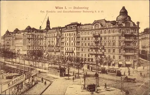 Ak Wien 1 Innere Stadt, Stubenring