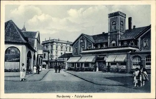 Ak Nordseebad Norderney Ostfriesland, Adolfsreihe